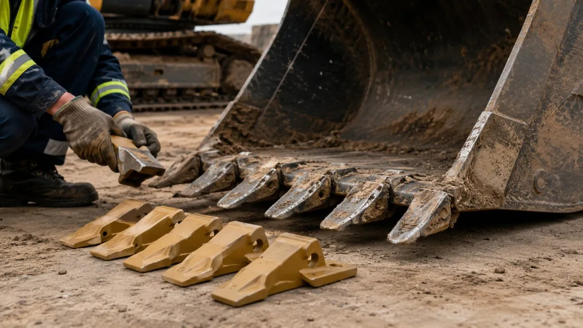 Key Factors That Affect the Service Life of Excavator Bucket Teeth